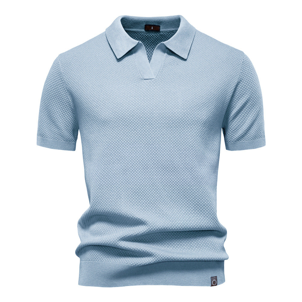 Marek – Strukturyzowana koszulka polo