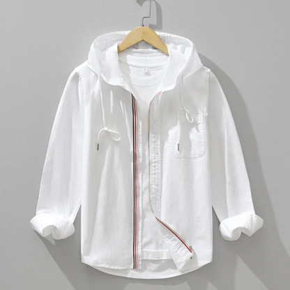 Dom Lnu – Lniana Bluza z Kapturem