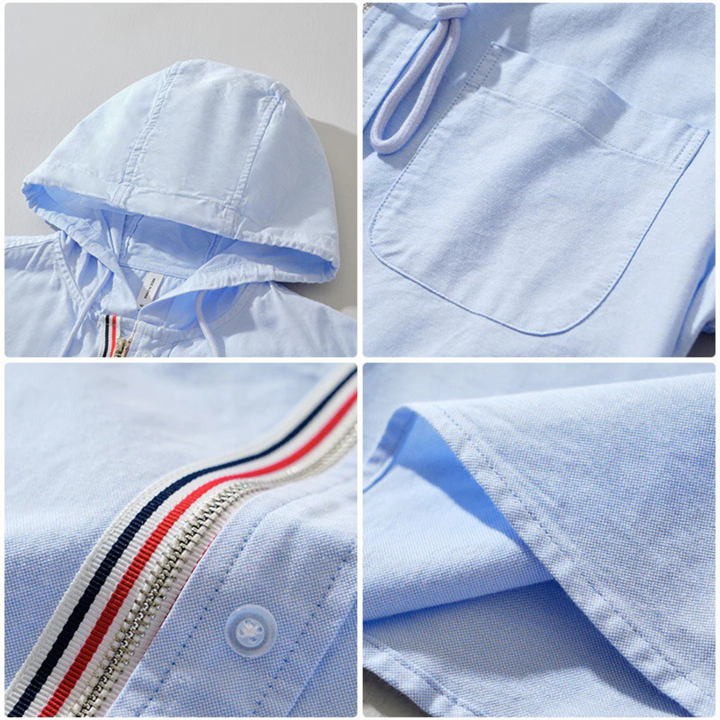 Dom Lnu – Lniana Bluza z Kapturem