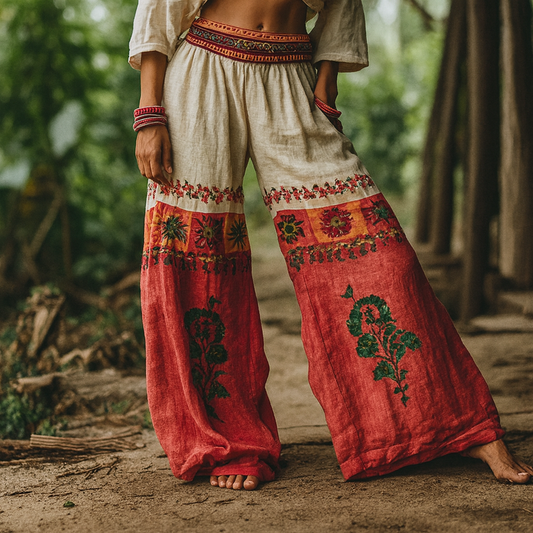 Oliwia – Boho spodnie do jogi 